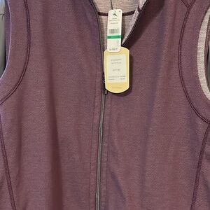 Tommy Bahama reversible zip front vest LG